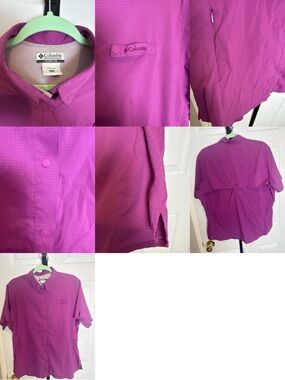 (3) Columbia Women’s XL Button Up Shirts Outdoor Fishing Hiking, etc.